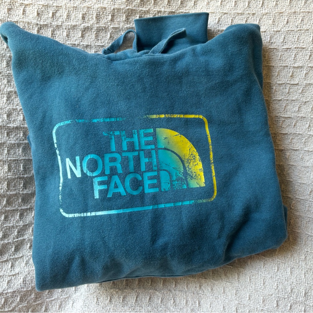 Blue Cozy The North Face Hoodie